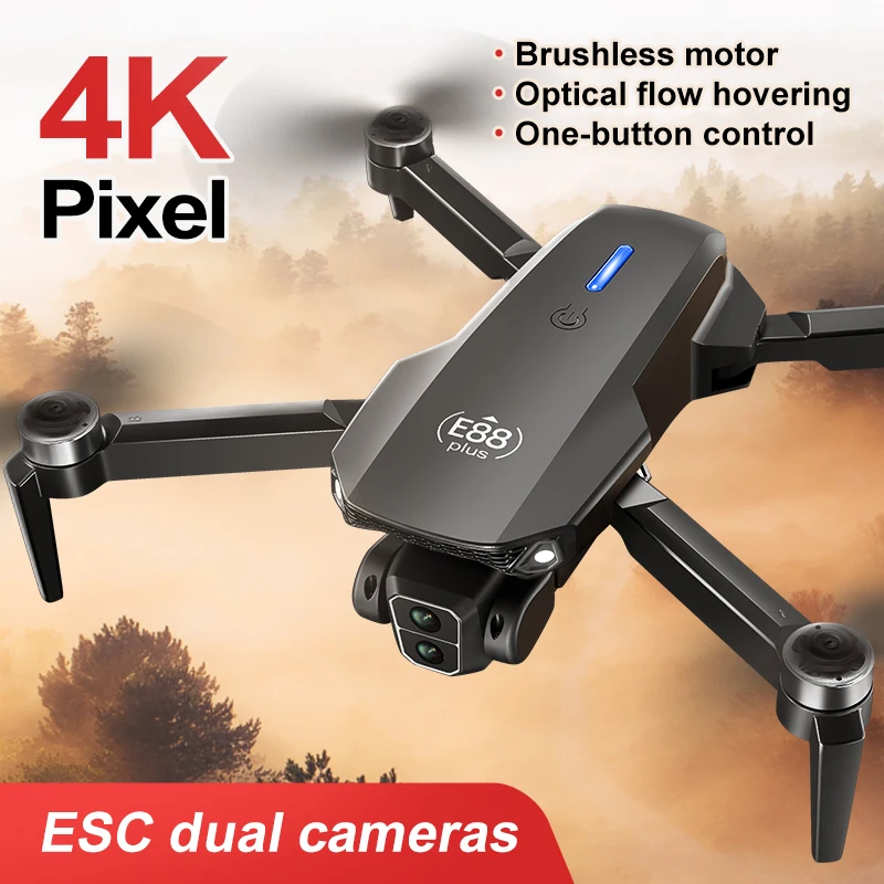 Nuovo drone quadricottero E88  - Drone Camera 4K recensione e prezzo